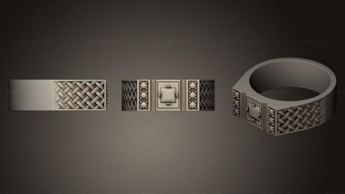 Ювелирные перстни и кольца (Опасности кольцо 80, JVLRP_0181) 3D модель для ЧПУ станка